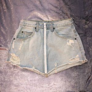 LF (carmar) zip up skirt